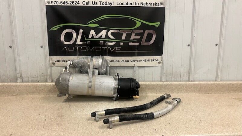 09 13 Corvette C6 Dry Sump Engine Oil Tank Lines Resevoir GM 12623788 3K Miles!