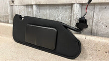 Load image into Gallery viewer, 05 13 Corvette Z06 C6 Passenger Sun Visor GM Shade Right RH Black OEM 48K
