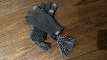 Load image into Gallery viewer, CC Beanie Warm Chunky Soft Cable Knit Stretch Pom Pom Ball Pink Green Gloves

