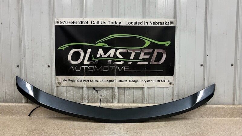 10 13 Camaro SS Rear Trunk Spoiler Factory OEM GM 20996095 Cyber Gray 59K