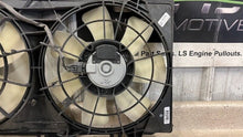 Load image into Gallery viewer, 12 15 Chevrolet Camaro SS Factory Radiator Cooling Fans Fan Assembly OEM GM
