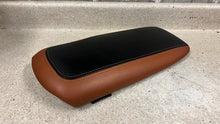 Load image into Gallery viewer, 05 13 C6 Corvette Custom Leather Center Console Lid Radio Trim Boot Black Brown
