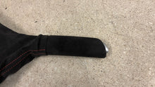 Load image into Gallery viewer, 05 13 Corvette C6 Centennial Edition Black Red Suede Emergency Brake Handle 56K
