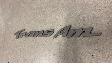 Load image into Gallery viewer, 93 02 Pontiac Firebird Trans AM Factory Passenger Door Emblem Letters Pewter GM
