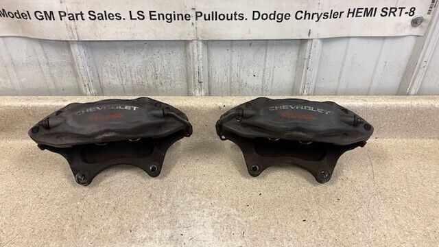 2010 2015 Camaro SS Front Driver Passenger Brembo Brake Calipers Pair OEM