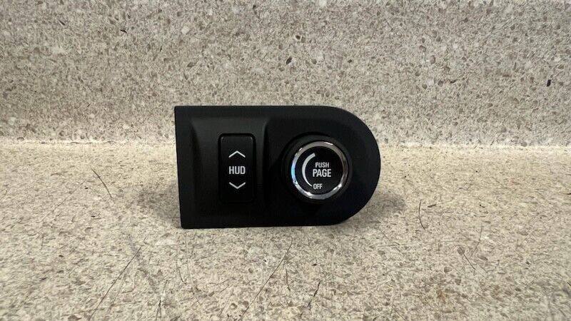 10 15 Chevrolet Camaro SS Heads Up Display Control Switch HUD OEM GM 92224604