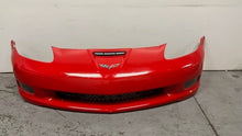Load image into Gallery viewer, 05 13 Chevrolet C6 Z06 Factory Wide Body Front Bumper Assembly Cover OEM GM Red
