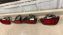 Load image into Gallery viewer, 10 13 Camaro SS ZL1 Rear Bumper Tail Lights Passenger Driver Rings GM Red 21K
