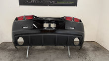 Load image into Gallery viewer, 10 13 Chevrolet Camaro SS Rear Bumper Cover Assembly Black OEM GM 26K Miles
