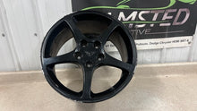 Load image into Gallery viewer, 00 04 Chevrolet Corvette C5 Rear Speedline 18x9.5 Wheel Rim GM 9594182 Black 18&#39;
