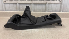 Load image into Gallery viewer, 98 02 Firebird Camaro Factory Center Console Top Shifter Trim Manual Black Boot
