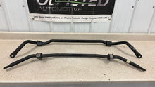Load image into Gallery viewer, 2006 2013 Corvette C6 Z06 Front Rear Sway Bars OEM GM 20777536 47K Pair
