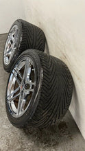 Load image into Gallery viewer, 06 13 C6 Corvette Z06 Speedline 19x12 Rear Wheels Tires 19'' Chrome 9594356 GM
