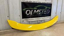 Load image into Gallery viewer, 2014 2015 Chevrolet Camaro SS Rear Trunk Deck Lid Spoiler OEM GM 23201147 Yellow
