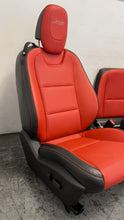 Load image into Gallery viewer, 10 15 Chevrolet Camaro SS Front Rear Power Heated Leather Seats GM Orange 32K
