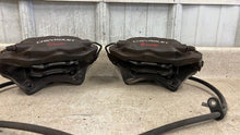 Load image into Gallery viewer, 2010 2015 Camaro SS Rear Driver Passenger Brembo Brake Calipers Pair OEM
