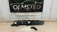 Load image into Gallery viewer, 10 15 Chevrolet Camaro SS Black Leather Dash Trim 2 Pieces GM 22890360 Blue
