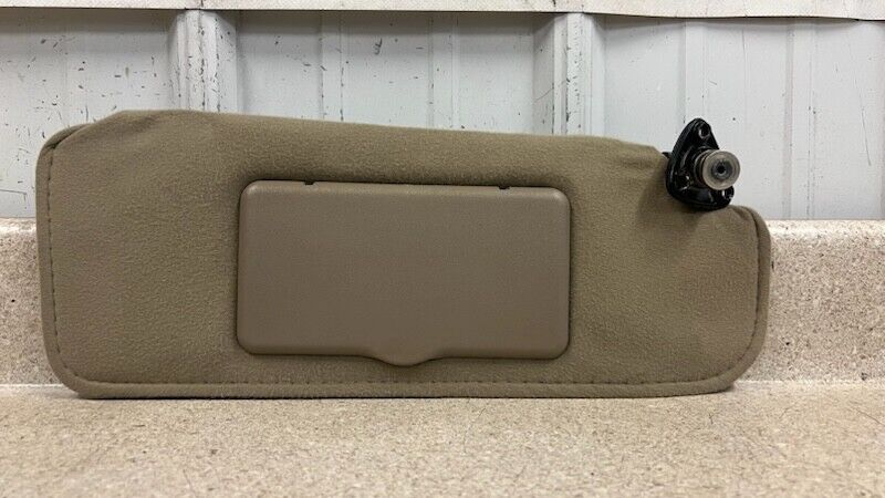 93 02 Firebird Trans AM Camaro SS Driver Sun Visor Left OEM GM Tan 80K LH