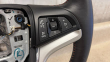 Load image into Gallery viewer, 12 15 Camaro SS Leather Wheel GM 22790901 Steering Factory Manual Orange Stitch
