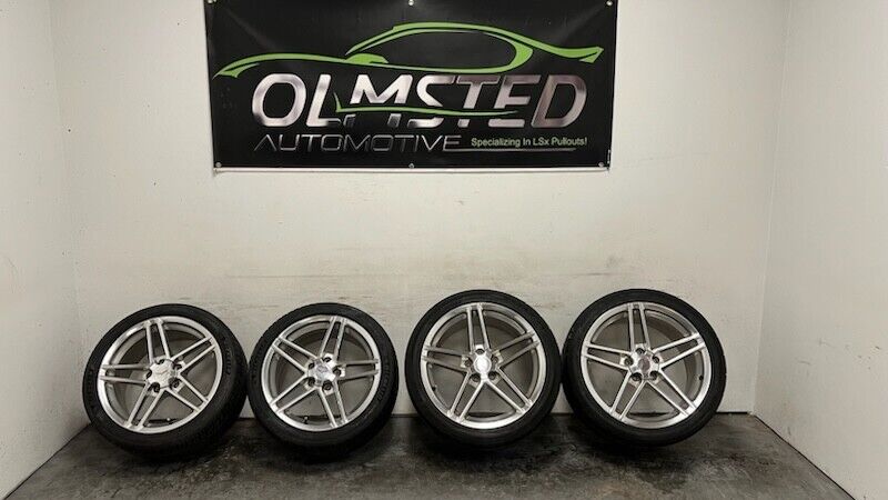 06 13 C6 Corvette Z06 Speedline 19x12 18x9.5 Wheels Tires 19'' 18'' 9594356 GM