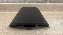 Load image into Gallery viewer, 10 15 Camaro SS Factory Center Console Lid Arm Rest GM Black Leather 26K
