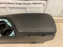 Load image into Gallery viewer, 2015 2019 Dodge Challenger Center Floor Console Assembly Lid Armrest Leather SRT
