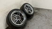 Load image into Gallery viewer, 06 08 C6 Corvette Z06 Speedline 19x12 Rear Wheels Drag 19&#39;&#39; Chrome 9594356 GM
