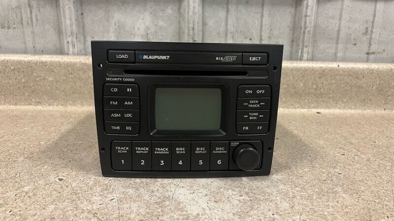 04 05 06 Pontiac GTO Factory Blaupunkt Radio 6 Disc CD Changer Player PARTS ONLY
