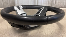 Load image into Gallery viewer, 10 11 Chevrolet Camaro SS Leather Steering Wheel GM Black Stone Stitching 56K
