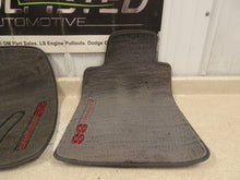 Load image into Gallery viewer, 1993-1999 Camaro SS SLP Factory OEM Front Carpet Floor Mats Graphite Gray 75K
