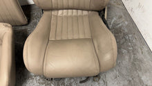 Load image into Gallery viewer, 98 02 Pontiac Firebird Trans AM WS6 Front Rear Set Seats Leather Tan OEM 51K
