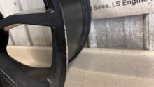 Load image into Gallery viewer, 12 19 Corvette C6 Z06 Speedline Rear 20'' Black Wheel GM 9598728 20X12 Rim OEM
