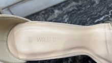 Load image into Gallery viewer, Wild Diva Lounge Strappy High Heels Woman's Size 6.5 Tan Suede Ankle Strap
