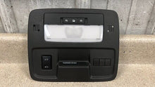 Load image into Gallery viewer, 10 15 Camaro SS Center Upper Overhead Console GM Black Roof Sunroof Switches
