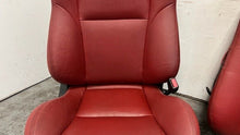 Load image into Gallery viewer, 04 05 06 Pontiac GTO Complete Set Front Rear Power Black Red Leather Seats OEM
