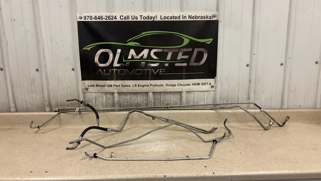 05 13 Chevrolet Corvette C6 Z06 Z51 Complete Set Transmission Cooling Lines OEM