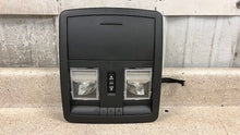 Load image into Gallery viewer, 11 14 Dodge Challenger SRT8 Overhead Console Black Mopar Garage Opener Lights
