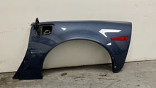 Load image into Gallery viewer, 10 13 C6 Corvette Z06 Convertible Driver Quarter Panel GM Wide Body Left Blue
