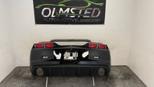 Load image into Gallery viewer, 10 13 Chevrolet Camaro SS Rear Bumper Cover Assembly Black OEM GM 26K Miles
