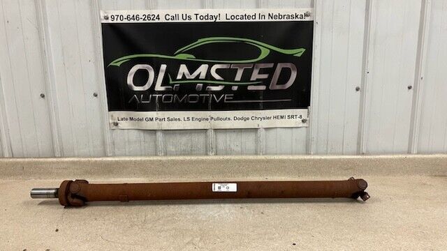 82 02 Camaro Firebird Steel Driveshaft OEM GM Three Rivers 4L60e 12554456 63K