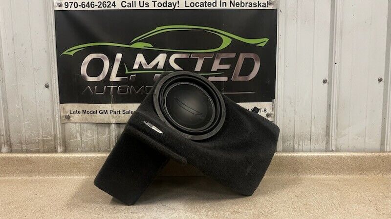 2008 Chevrolet Corvette C6 Boxology Subwoofer Box Sub Image Dynamics Speaker