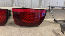 Load image into Gallery viewer, 10 13 Camaro SS ZL1 Rear Bumper Tail Lights Passenger Driver Rings GM Trim
