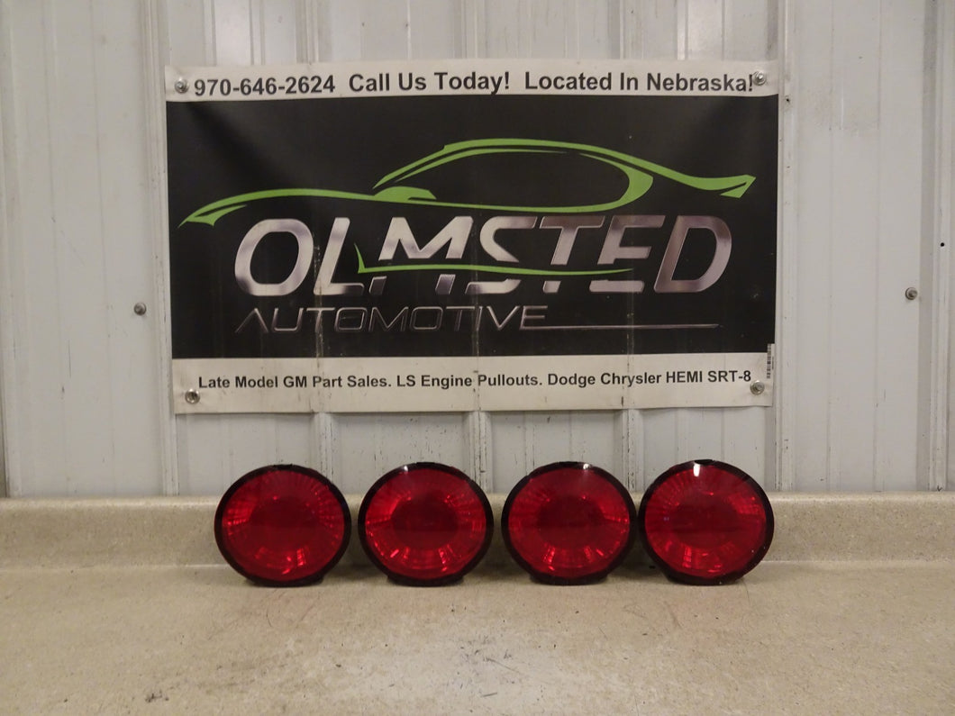 05 13 Chevrolet Corvette C6 Factory Rear Tail Lights Left Right Set Light 56K
