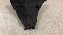 Load image into Gallery viewer, 05 13 Corvette C6 Centennial Edition Black Red Suede Shifter Boot Manual OEM GM

