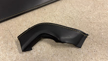 Load image into Gallery viewer, 10 15 Camaro SS Black Leather Dash Trim Vents 2 Pieces GM 22880757 Yellow Stitch

