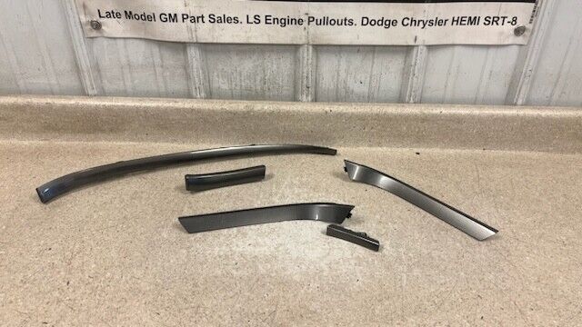 08 14 Cadillac CTSV Dash Trim Applique Panel GM 25919980 Molding Carbon 5 Pieces