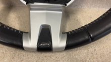 Load image into Gallery viewer, 10 11 Chevrolet Camaro SS Leather Steering Wheel GM Black Stone Stitching 43K
