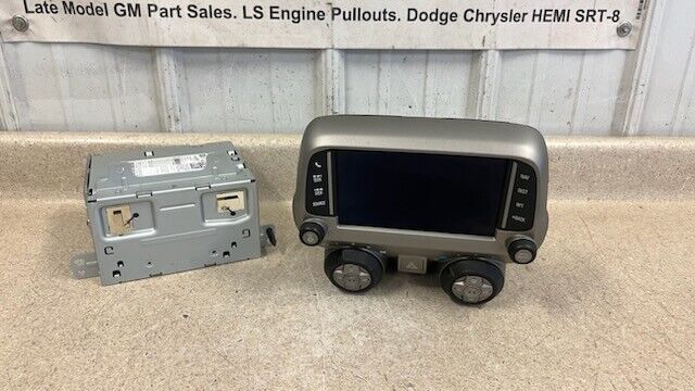 13 15 Camaro SS ZL1 Navigation Stereo Radio Receiver GM 23259019 Panel Touch