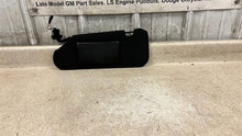 Load image into Gallery viewer, 05 13 Chevrolet Corvette Z06 C6 Driver Sun Visor Left GM Shade Black OEM LH
