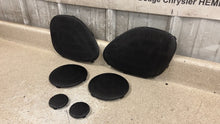 Load image into Gallery viewer, 98 02 Pontiac Firebird Trans AM WS6 Factory Speaker Covers Trim Black OEM Set 8
